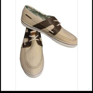 Tommy Bahama Stripes Asunder Breaker Boat Shoes. Like New Condition!! Sz 14D